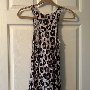 Cheetah print tank